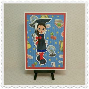 carte de souhaits diplôme