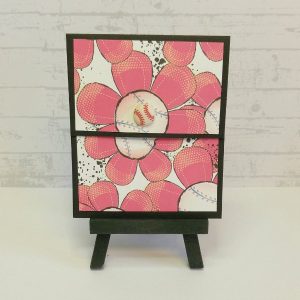 pochette carte-cadeau thème balle molle filles