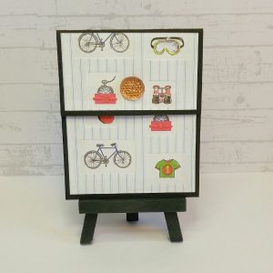pochette carte-cadeau thème vélo