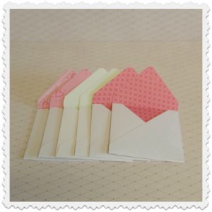 mini enveloppes collection romantique
